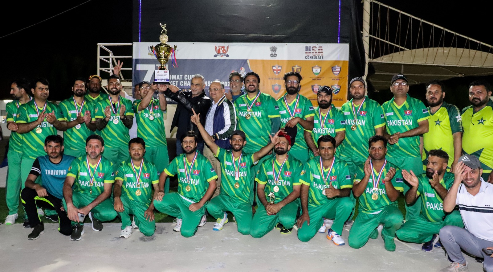 Skyline University's 7th Diplomatic Cricket Championship concludes with Pakisthan Consulate's Victory