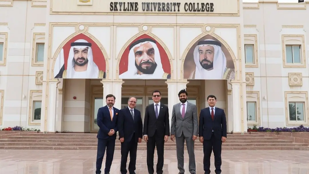 H.E Rawan Jumabek - Consul General, Consulate Republic of Kazakhstan - Dubai made a courtesy visit at Skyline University College