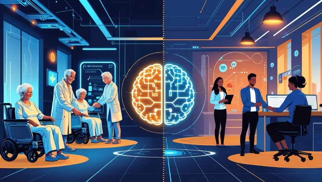 Demographic Adjustments in the World Economy: Application of AI and Automation