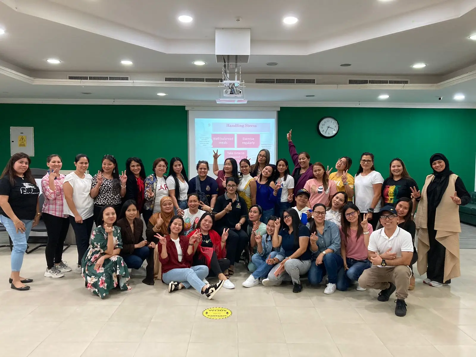 Empowering Filipino Workers: A Successful Community Service Event for Skill Enhancement and Development