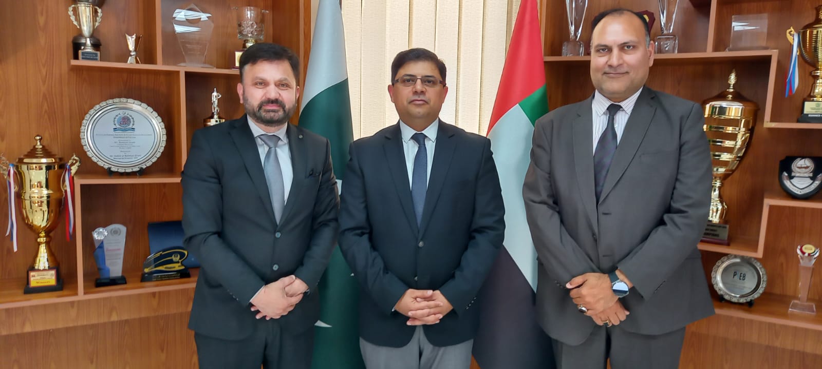 Skyline University College (SUC) signed a Memorandum of Understanding (MOU) with The Consulate General of Pakistan, Dubai- UAE.