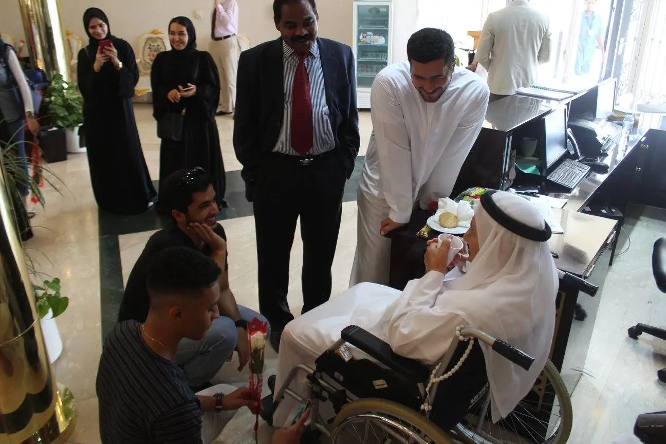 Old Age Home Visit