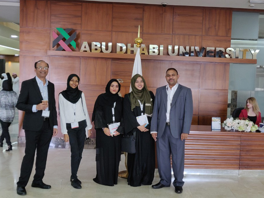 SUC BBA Students Presented Papers at Abu Dhabi University