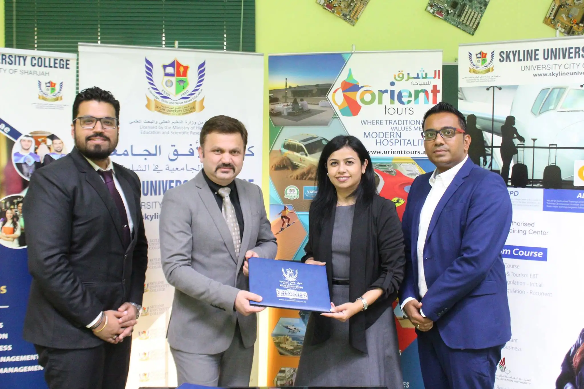 MOU signed with Orient Tours LLC