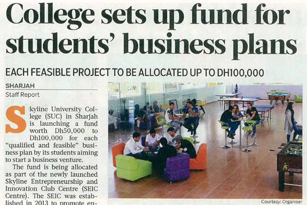 SUC in Media - Gulf News