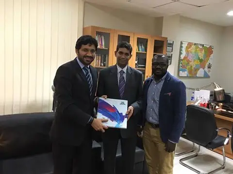 SUC visits High Commissioner of India in Abuja Nigeria