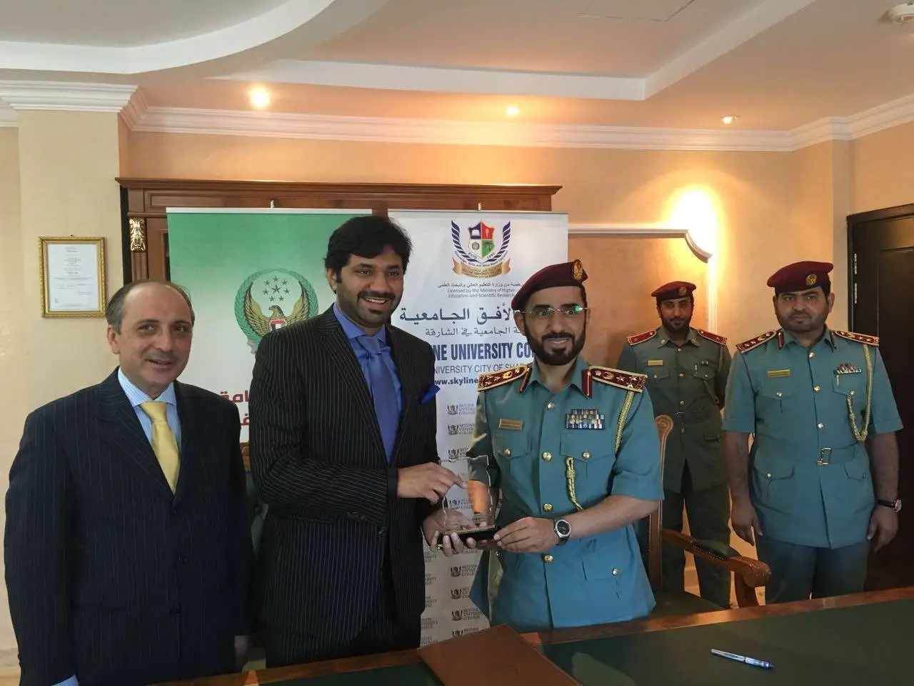 MOU Signed with Umm Al Quwain Police