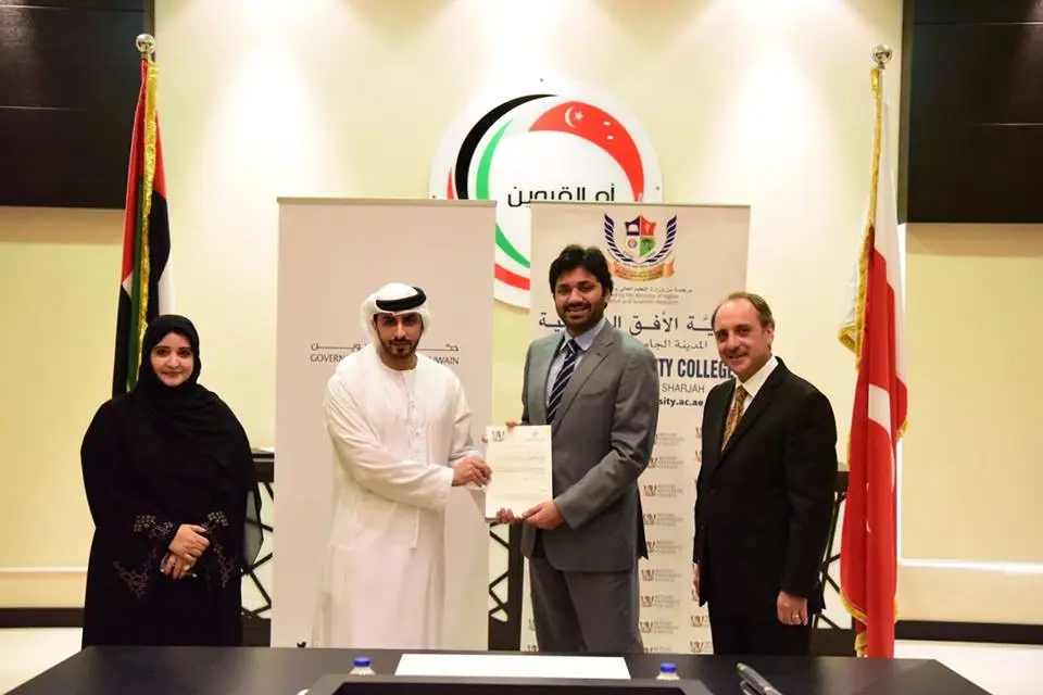 MOU Signed with Government of Umm Al Quwain Executive Council MOU Signed with Government of Umm Al Quwain Executive Council