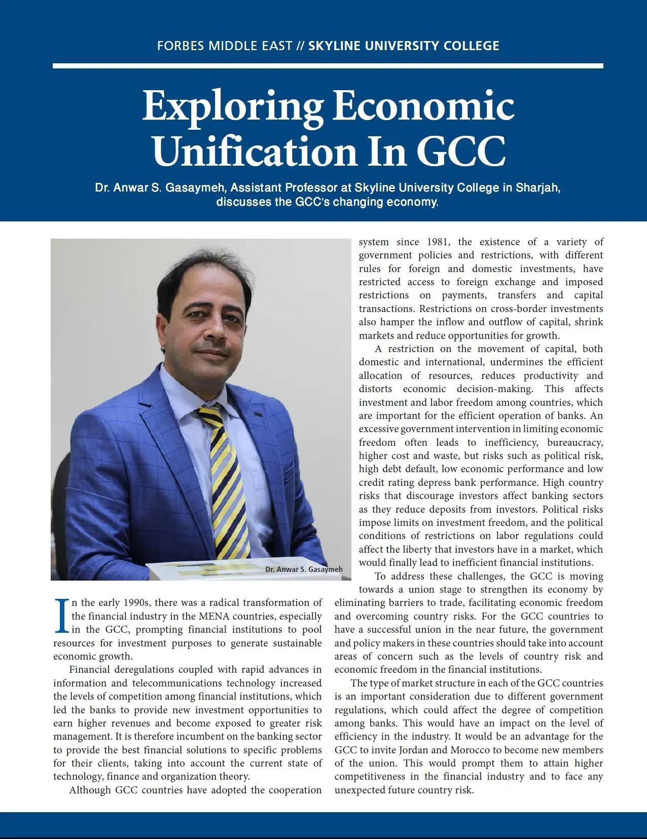 Exploring Ecnomic Unification in GCC Exploring Ecnomic Unification in GCC