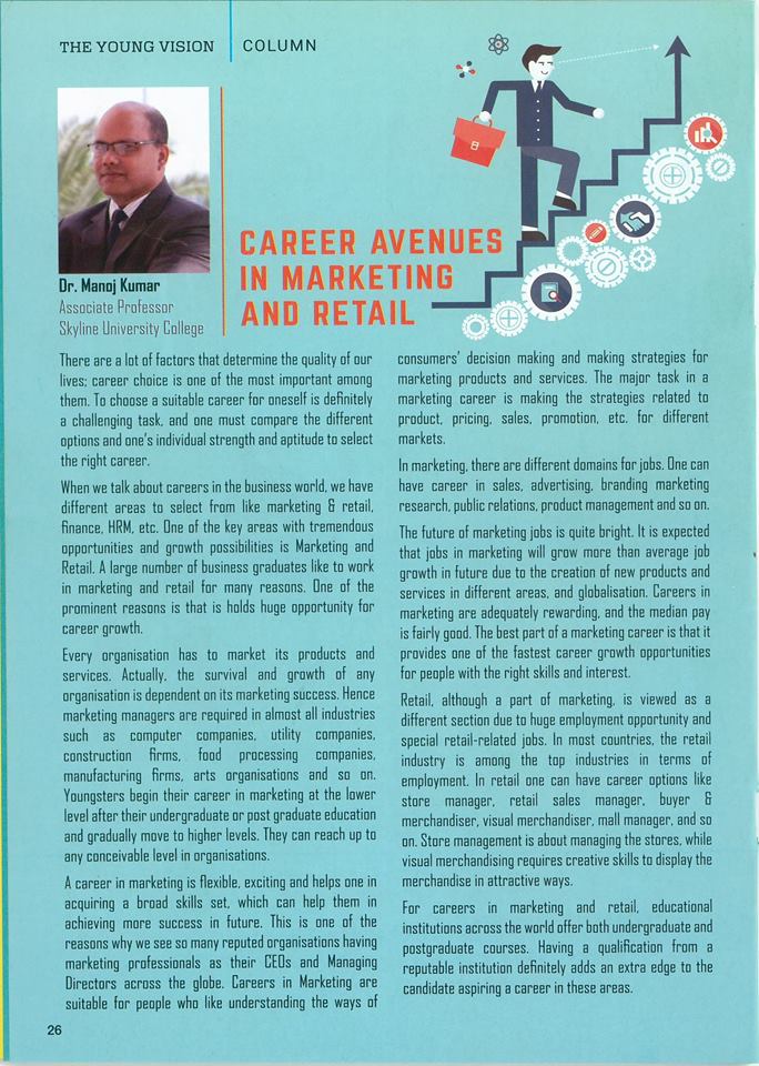 TYV Edition featured Dr. Manoj